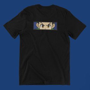 New- White&black Embroidered anime box T-shirt 🔥New🔥